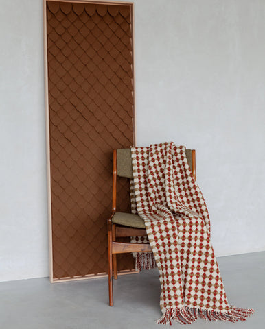 Manta Azulejo Bicolor