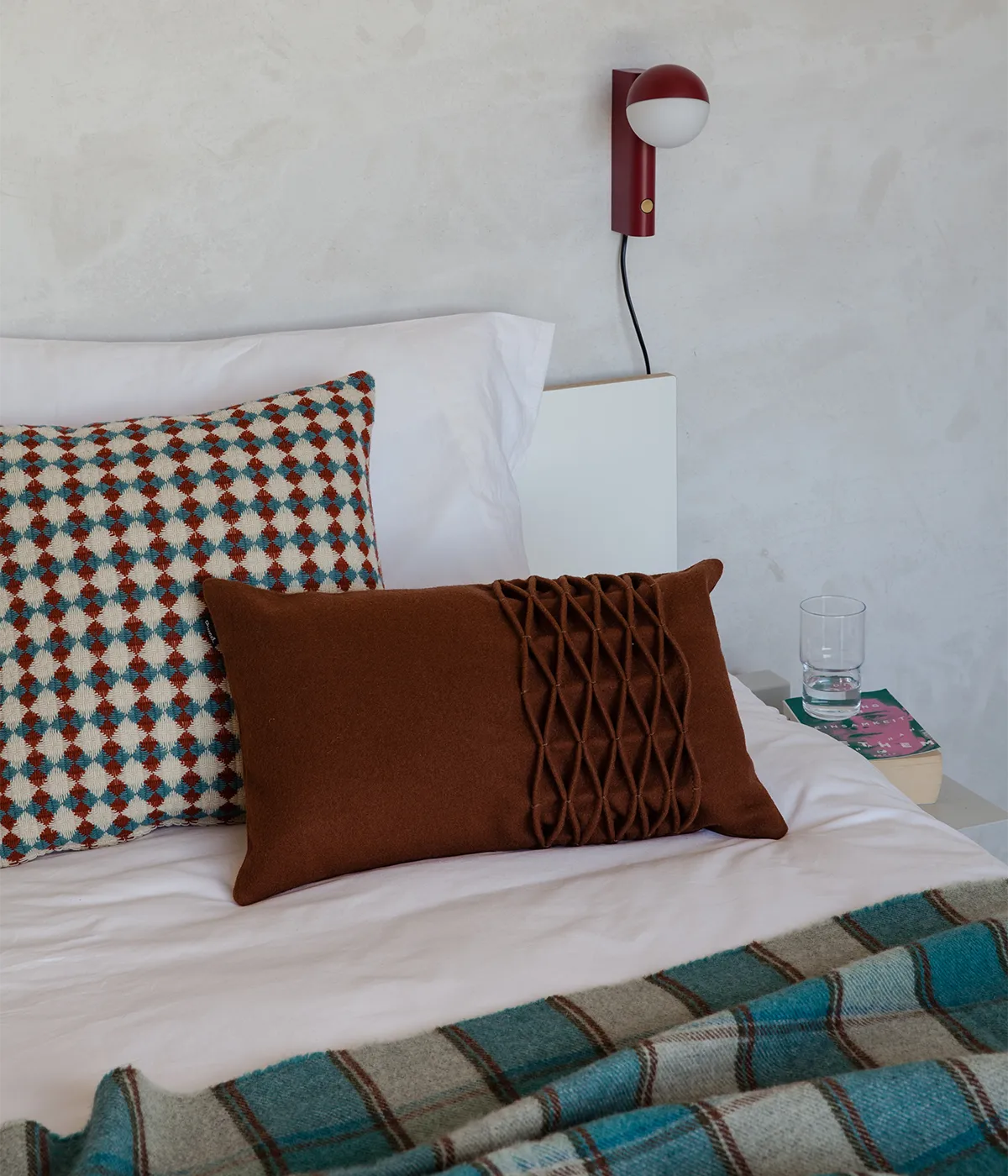 Almofada Azulejo Bicolor