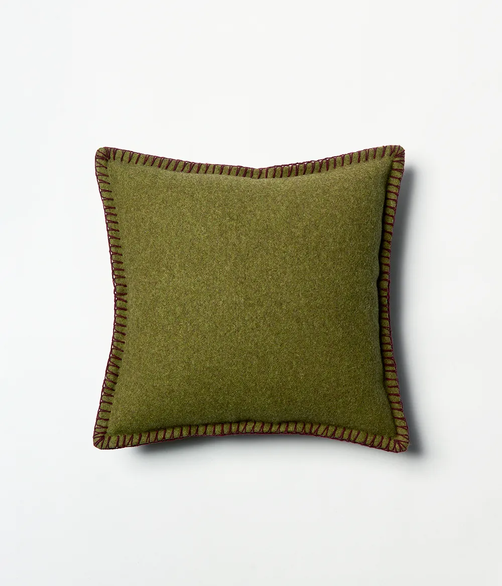 Blanket Stitch Cushion