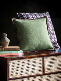 Blanket Stitch Cushion