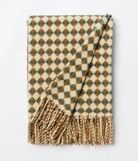 merino-wool-blanket-azulejo-pattern-throw-squares-bronze-green