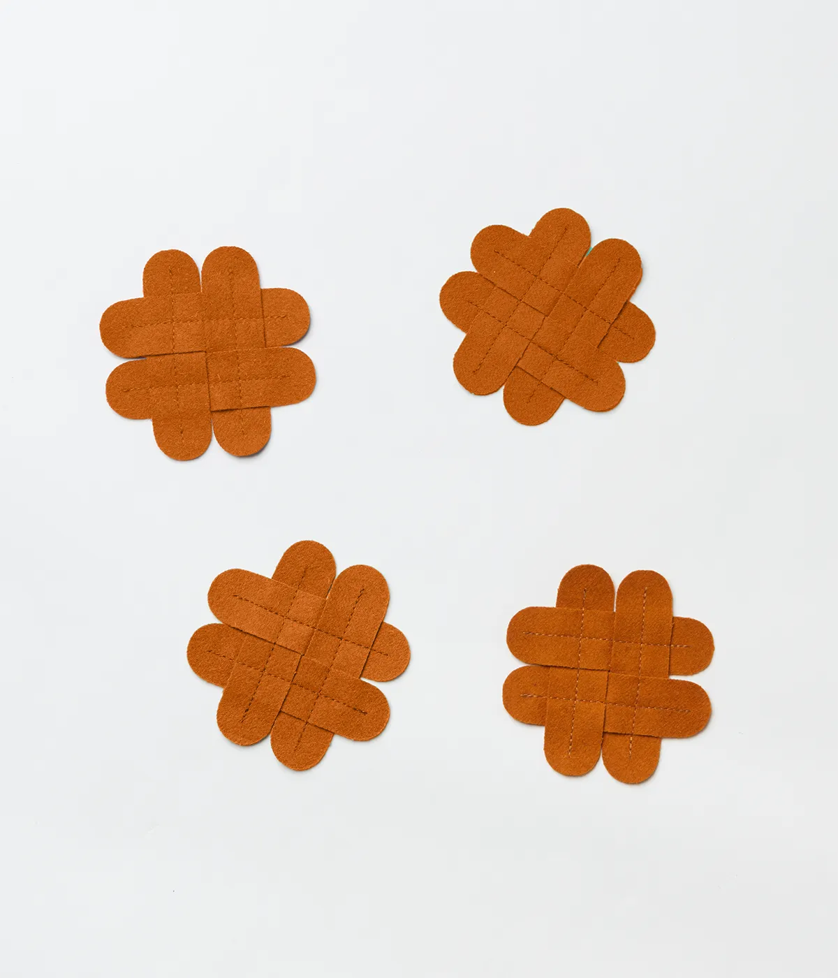 Set 4 Rattan Coasters