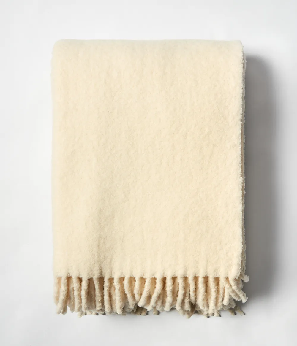 Bouclé Marble Throw