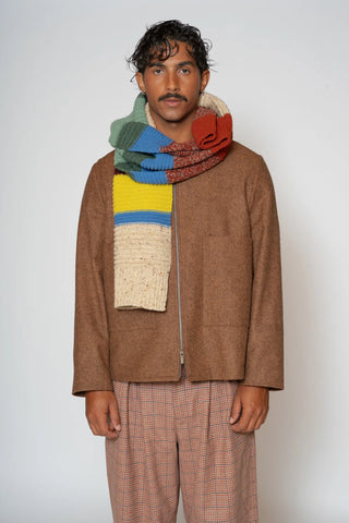 Cachecol Malha Riscas