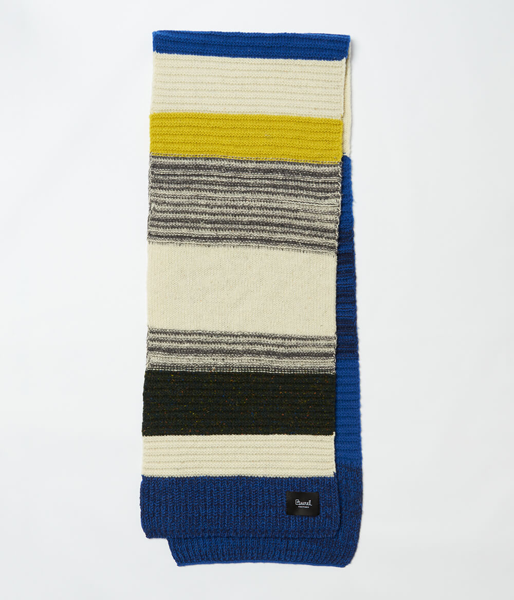 Knitted Stripped Scarf