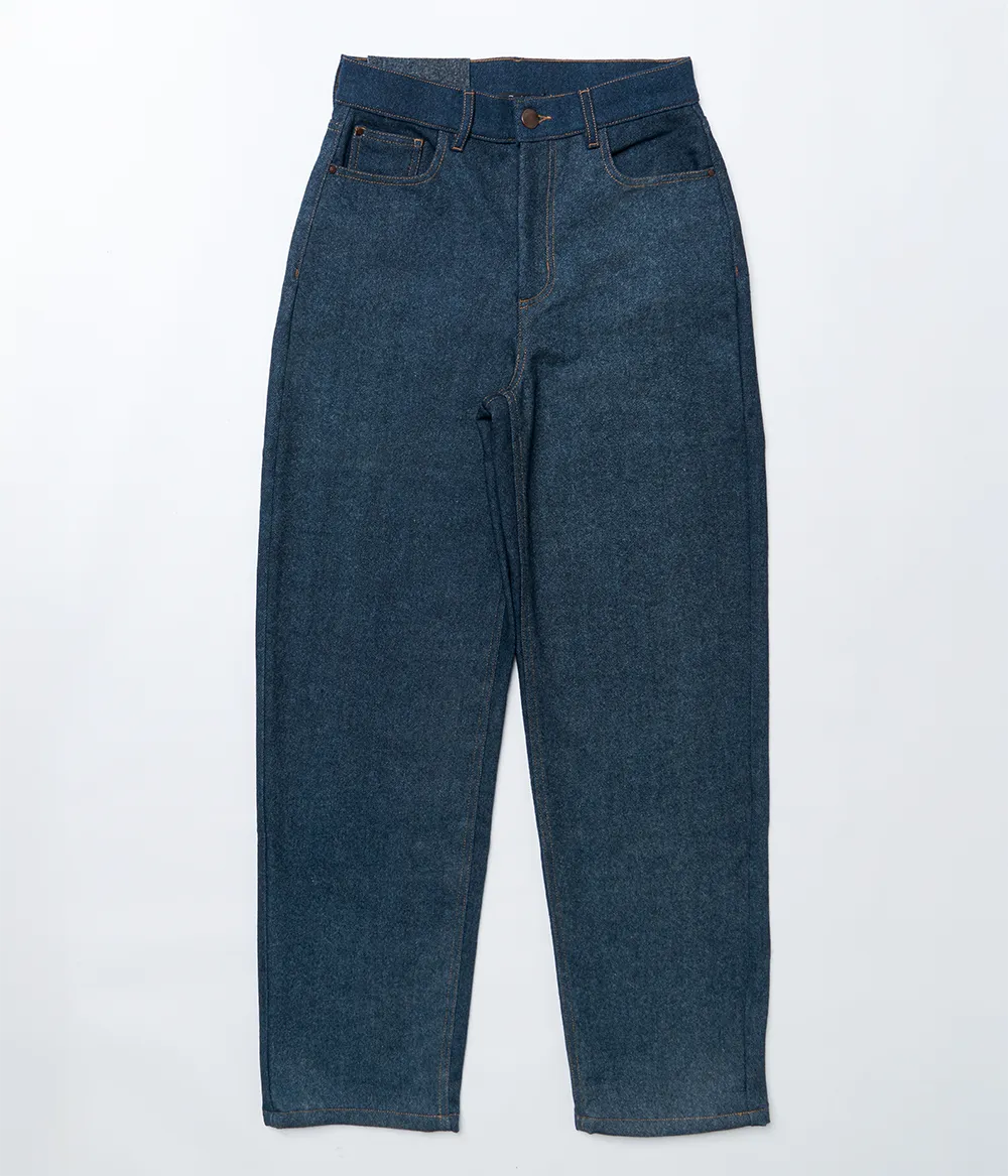 Burel Denim Straight Trousers