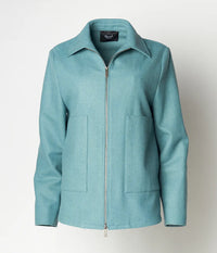 Kurze Jacke mit Reißverschluss