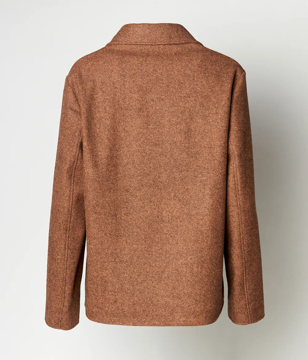 Kurze Jacke mit Reißverschluss