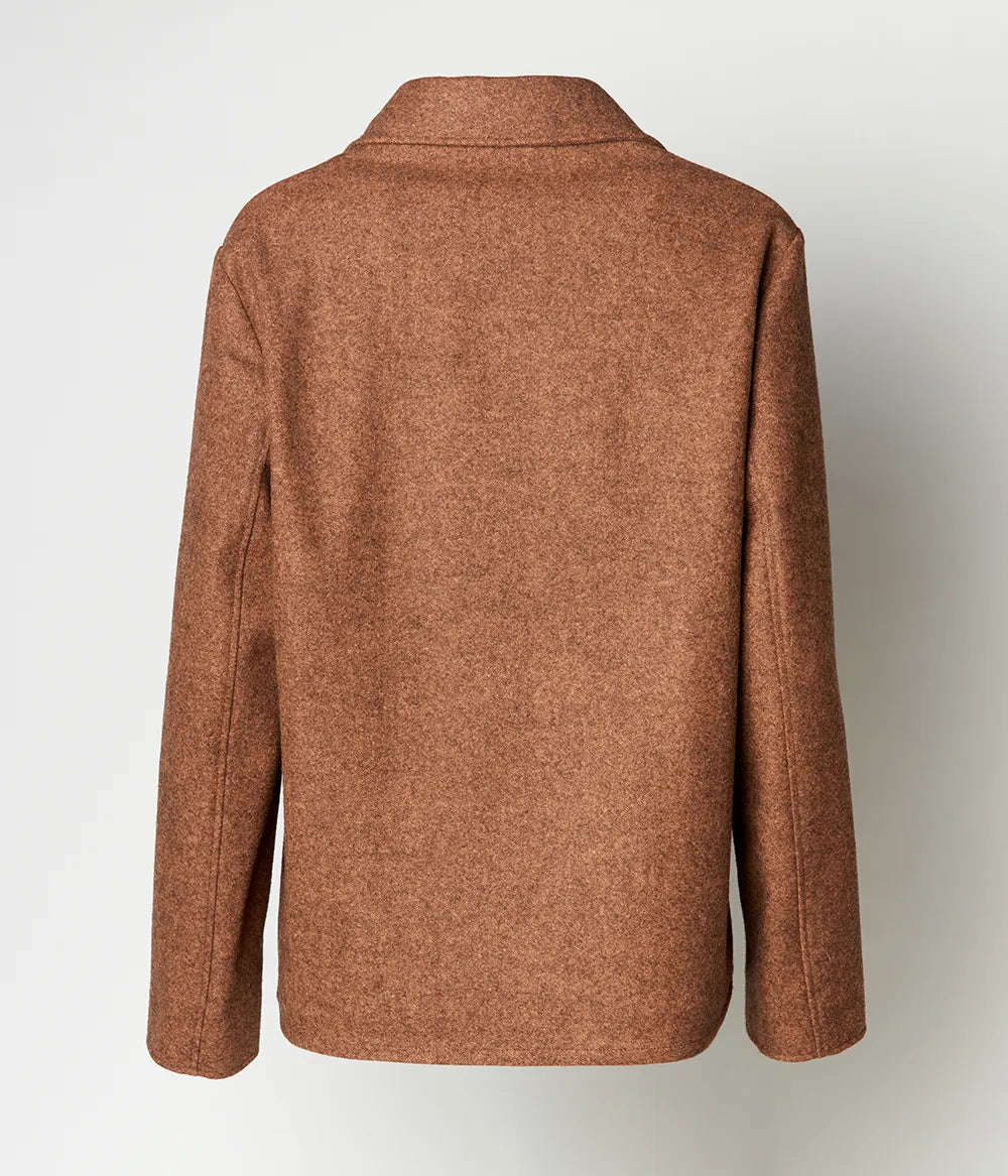 Kurze Jacke mit Reißverschluss