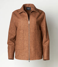 Kurze Jacke mit Reißverschluss
