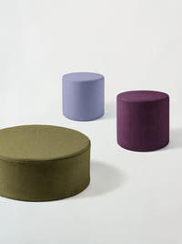 Puff de cilindro estrecho