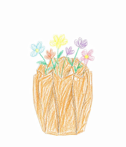Origami-Vase