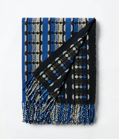 merino-wool-blanket-retro-blue-black-throw