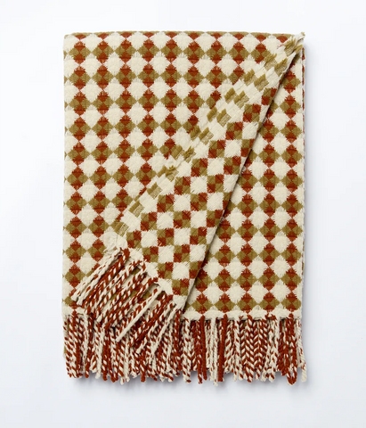 Manta Azulejo Bicolor