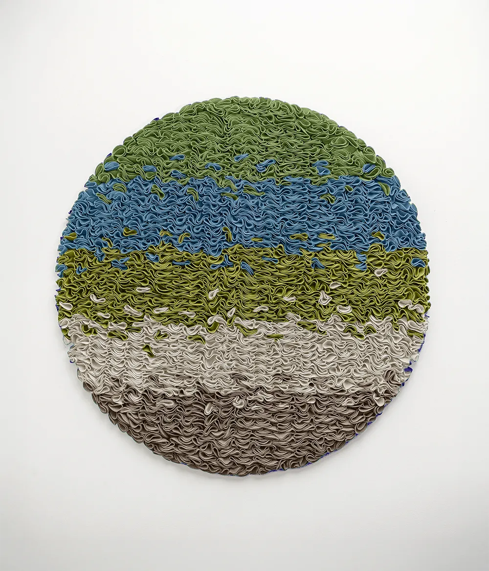 Panel de volante circular