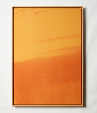 Paneel „Abstract“ in Gelb