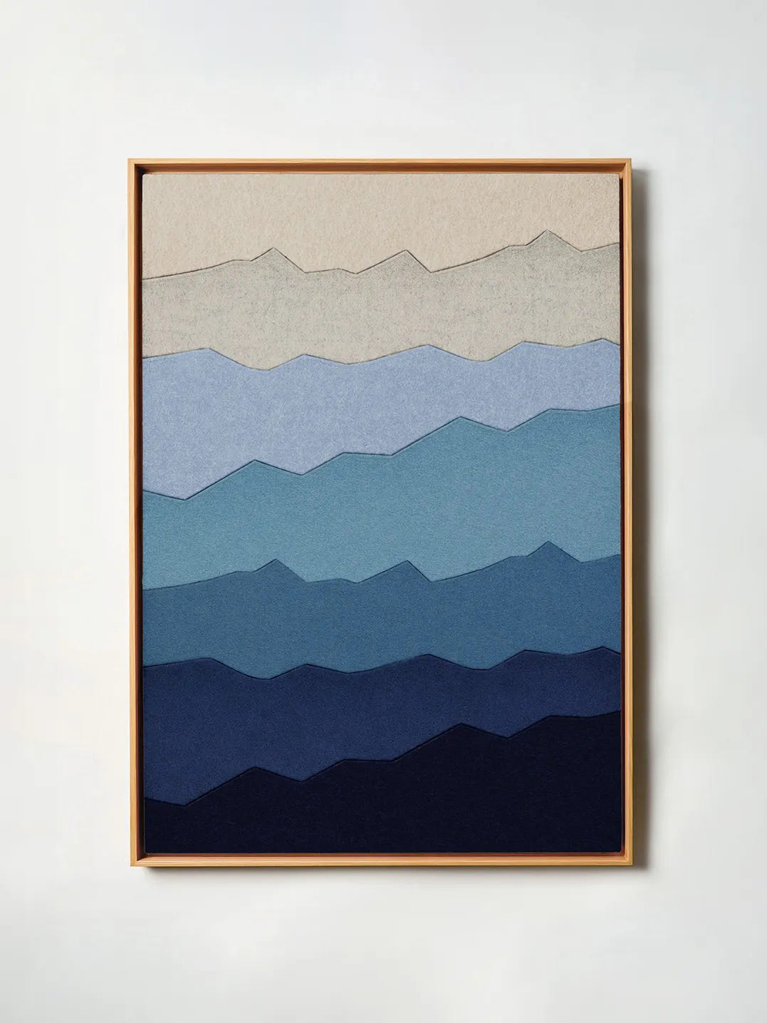 Multicolored Mountain Panel