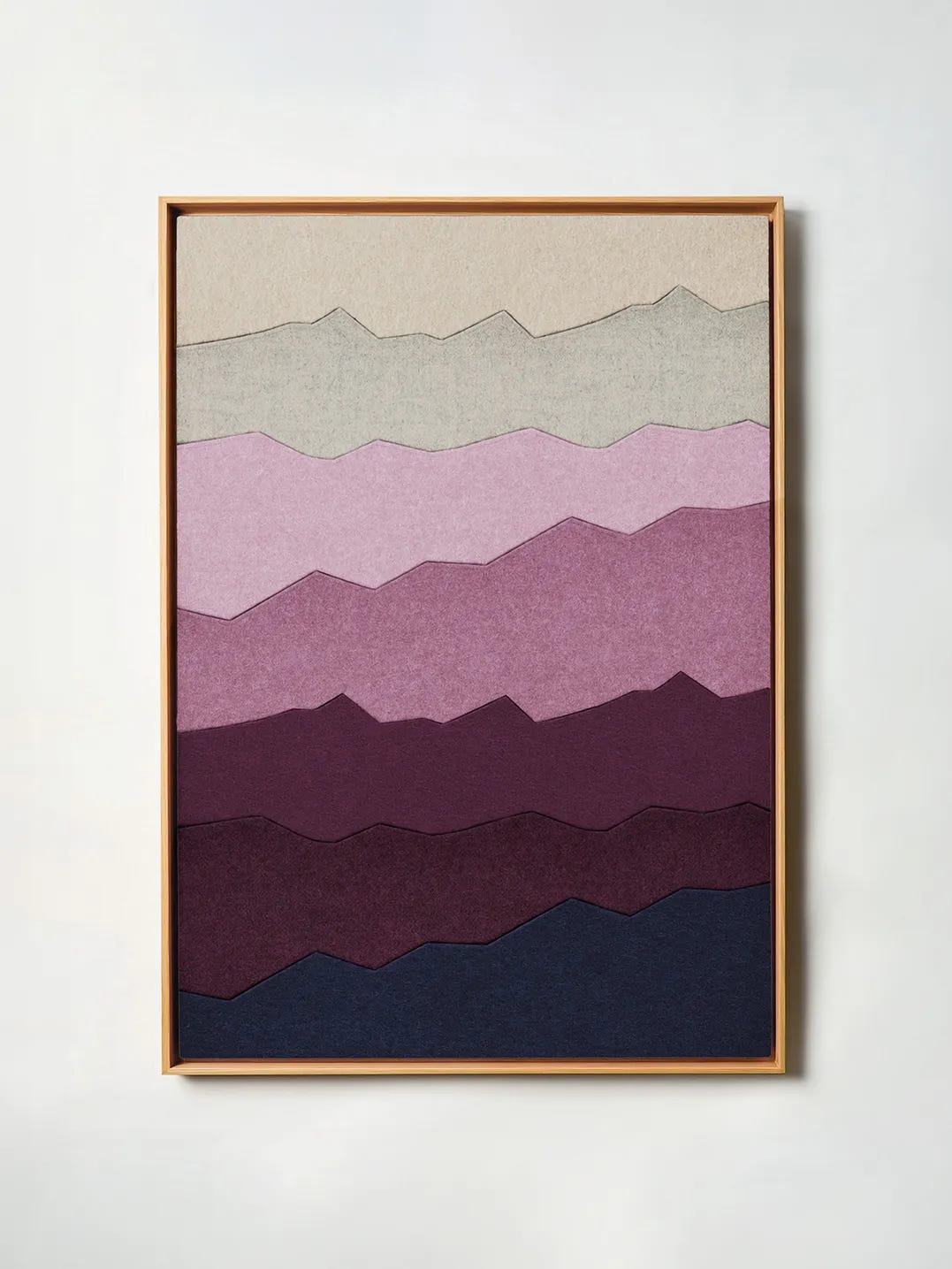 Multicolored Mountain Panel