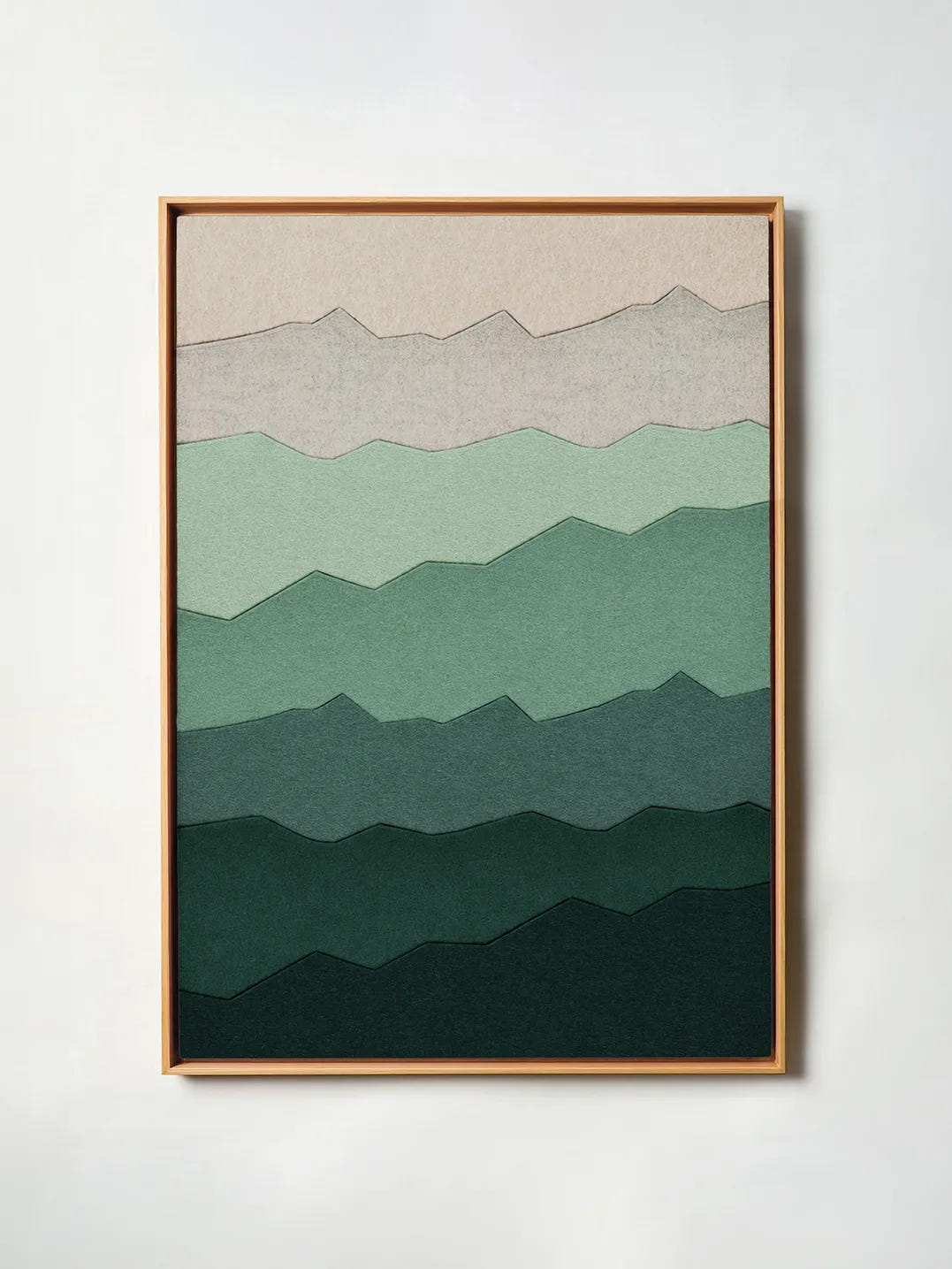 Multicolored Mountain Panel