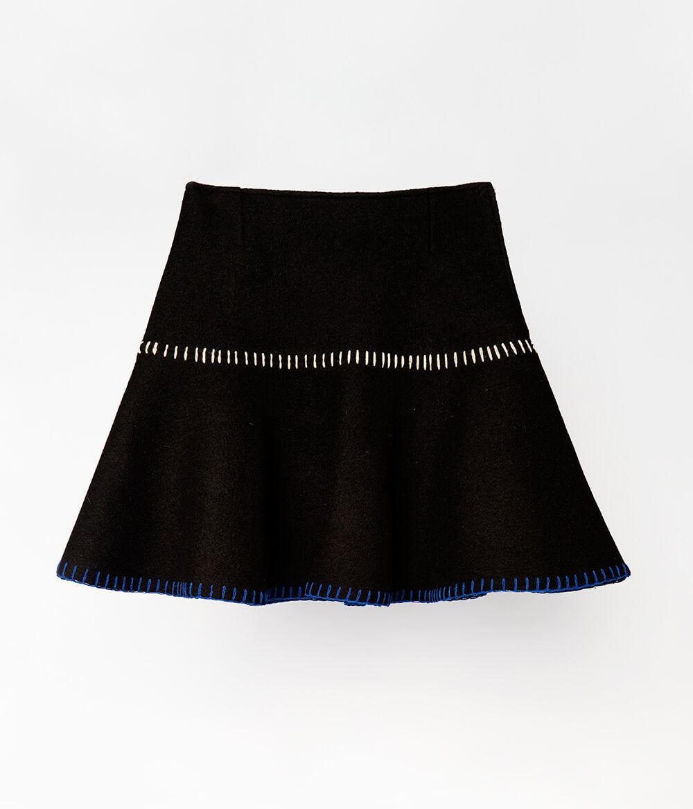 Blanket Stitch Skirt