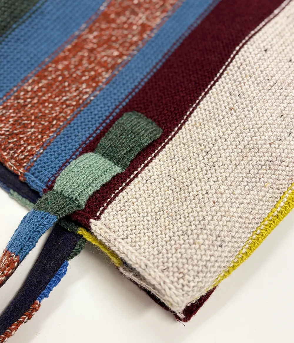 Bolso tote de punto