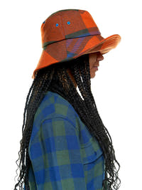 Wide Brim Bucket Hat